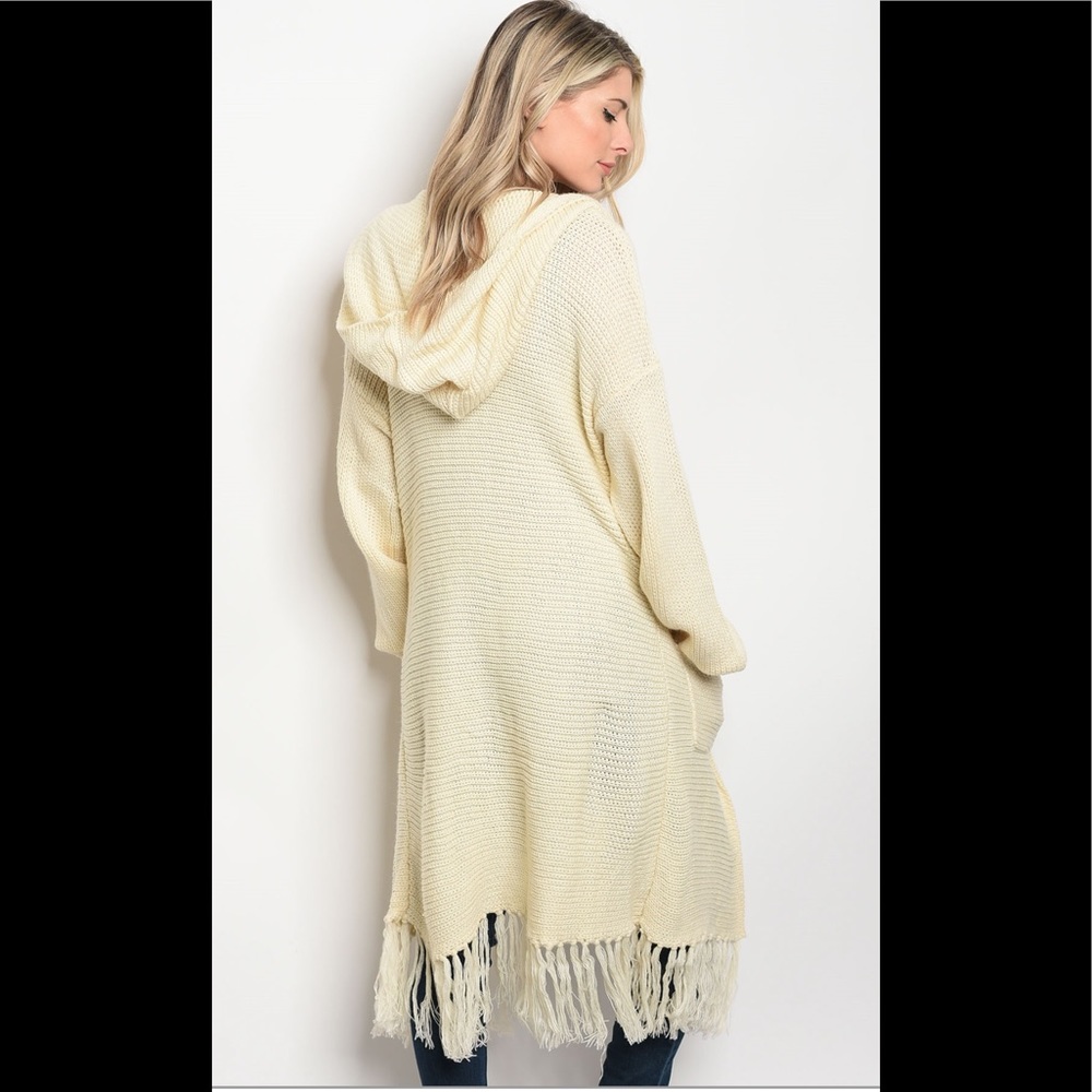 Chunky oversized long line cardigan - Picture 4 of 4